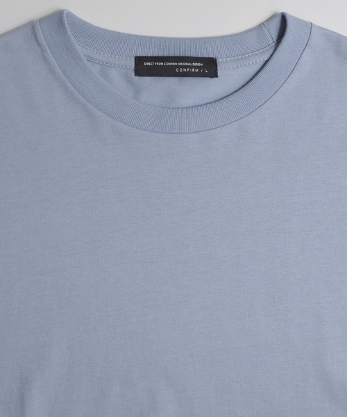 Confirm(コンファーム)の「Confirm / コンファーム フェイクレイヤードロンT(Tシャツ/カットソー・メンズ・ブラック/ホワイト/サックスブルー/ベージュ・M/L)」の15枚目の写真