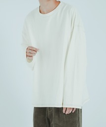 epnok | 配色ステッチボリュームスリーブロンT(Tシャツ/カットソー)