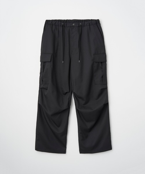ジャケット・アウター juha TROPICAL WOOL OVER PANTS juha（ユハ）の「TROPICAL WOOL OVER PANTS（カーゴパンツ