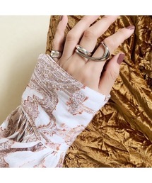 mou | S925ツーフィンガーリング(リング)