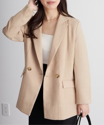 【セットアップ対応】ダブルテーラードジャケット