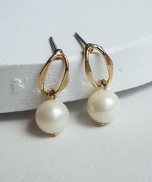 ISS:シェルパール×メタルピアス