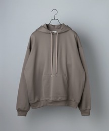 ビッグシルエット クオリティーブライト裏毛 プルオーバーパーカー/EMMA CLOTHES