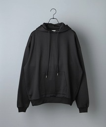 ビッグシルエット クオリティーブライト裏毛 プルオーバーパーカー/EMMA CLOTHES