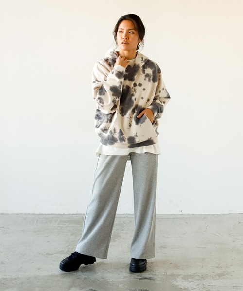 Auntie Rosa Holiday(アンティローザホリデー)の「タイダイ柄パーカ(パーカー・レディース・グリーン/ブルー/パープル/ブラック・FREE)」の15枚目の写真