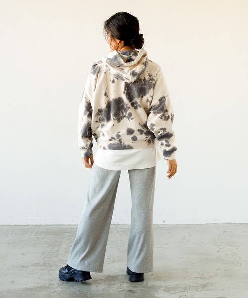 Auntie Rosa Holiday(アンティローザホリデー)の「タイダイ柄パーカ(パーカー・レディース・グリーン/ブルー/パープル/ブラック・FREE)」の17枚目の写真