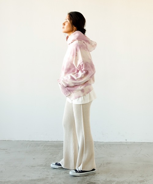 Auntie Rosa Holiday(アンティローザホリデー)の「タイダイ柄パーカ(パーカー・レディース・グリーン/ブルー/パープル/ブラック・FREE)」の7枚目の写真