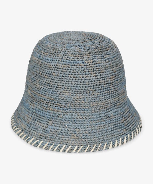 kaorinomori（カオリノモリ）の「【カオリノモリ】ﾊﾟﾉﾊｯﾄ（ハット・レディース・ベージュ/ブルー・FREE）」の4枚目の写真