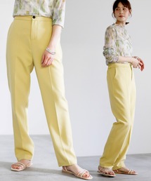 select MOCA | 2021 S/S シンプルテーパードパンツ/センターラインカラーパンツ(スラックス)