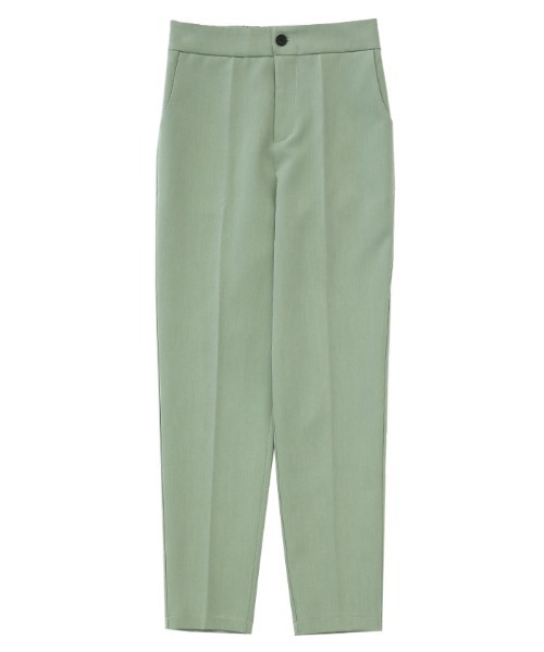 select MOCA(セレクトモカ)の「シンプルテーパードパンツ(スラックス・レディース・レッド/イエロー/グリーン・SMALL/MEDIUM)」の13枚目の写真