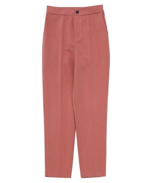 select MOCA(セレクトモカ)の「シンプルテーパードパンツ(スラックス・レディース・レッド/イエロー/グリーン・SMALL/MEDIUM)」の15枚目の写真