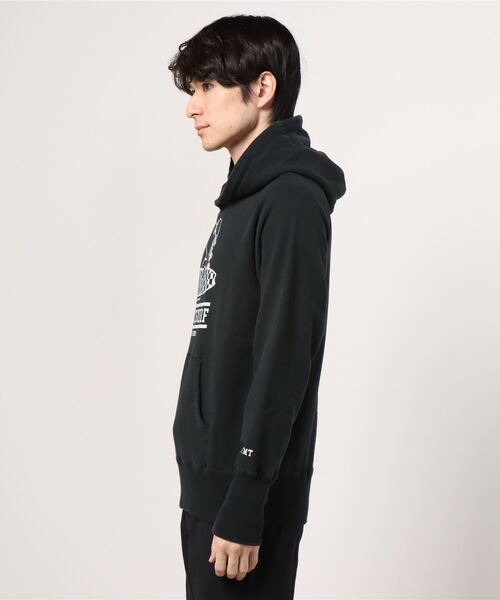 TMT(ティーエムティー)の「PEANUTS×TMT SWEAT HOODIE(BONE TO SURF)(パーカー・メンズ・トップグレー/ブラック/モカ・SMALL/MEDIUM/LARGE/X-LARGE/XX-LARGE)」の12枚目の写真
