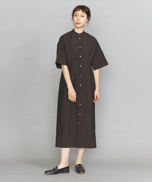 AURALEE（オーラリー）の「＜AURALEE＞スタンドカラーワンピース Ψ  