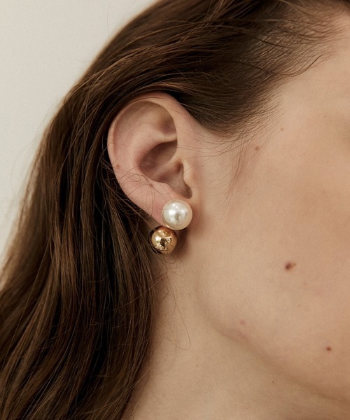 【MIDNIGHT MOMENT.】one ball earring〜ピアス MIDNIGHT MOMENT.（ミッドナイトモーメント.）の「【MIDNIGHT
