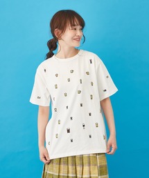 CUBE SUGAR（キューブシュガー）の「WEB限定 BEERE刺繍 Ｔシャツ ユニセックス（Tシャツ/カットソー）」