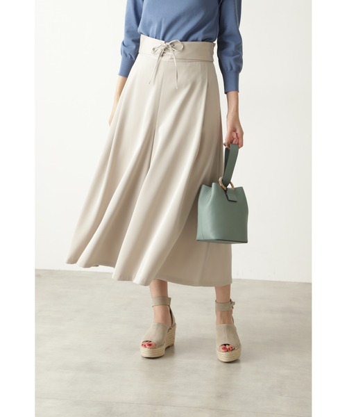 JILL STUART（ジルスチュアート）の「◆【WEB限定 サイズ：4】アリーヌパンツ（その他パンツ・レディース・ブルー/ベージュ・0/4/2）」の9枚目の写真