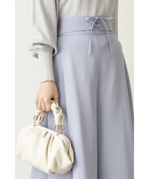 JILL STUART（ジルスチュアート）の「◆【WEB限定 サイズ：4】アリーヌパンツ（その他パンツ・レディース・ブルー/ベージュ・0/4/2）」の7枚目の写真