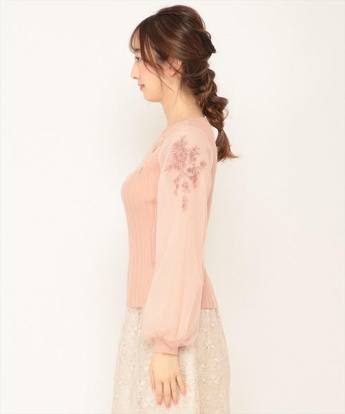 WILLSELECTION - WILLSELECTION ベロアmix刺繍ニット ♡新作 ベロアMIX刺繍ニット♡ | WILLSELECTION CITY横浜店のブログ