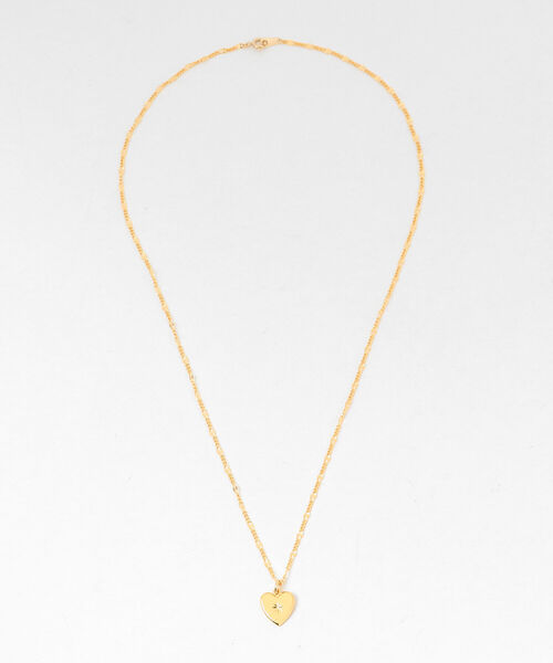 Ray BEAMS（レイビームス）の「Ray BEAMS / twinkle ハート ネックレス（ネックレス・レディース・ゴールド・ONE SIZE）」の3枚目の写真