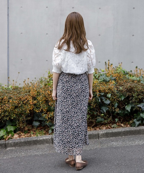 flower（フラワー）の「スウィンギングフレアスカート（スカート・レディース・ブラック/グリーン・FREE）」の5枚目の写真