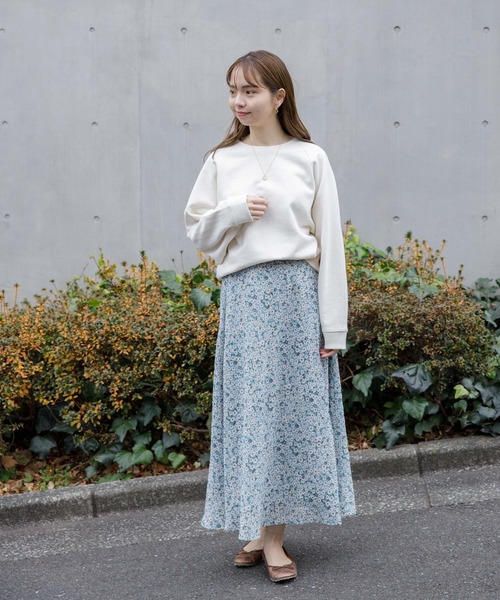 flower（フラワー）の「スウィンギングフレアスカート（スカート・レディース・ブラック/グリーン・FREE）」の10枚目の写真