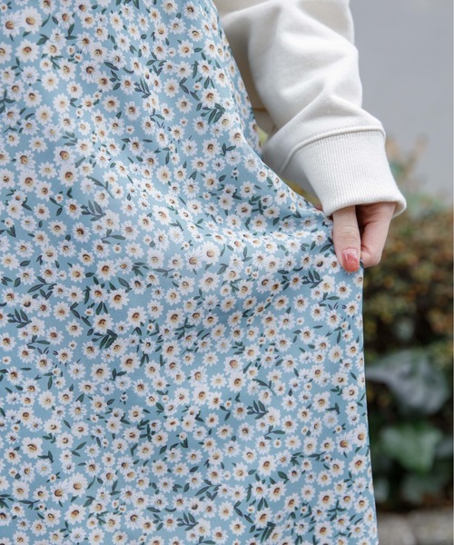 flower（フラワー）の「スウィンギングフレアスカート（スカート・レディース・ブラック/グリーン・FREE）」の12枚目の写真