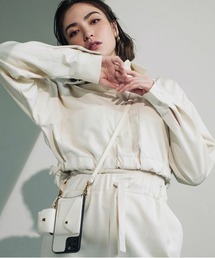 BANDOLIER（バンドリヤー）の「【BANDOLIER】DONNA SIDE SLOT WHITE　iPhone 12 iPhone 12Pro　iPhone SE/8/7/6　対応（スマホケース/カバー・レディース）」