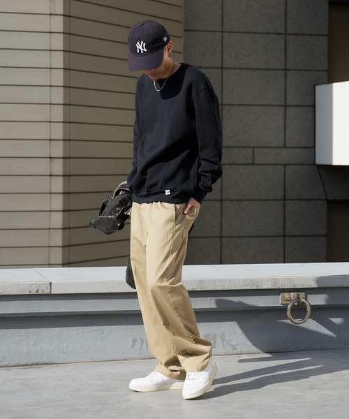 Russell Athletic（ラッセルアスレティック）の「Russell Athletic/ラッセルアスレティック Dri Power Crewneck Sweatshirt コットン クルーネック仕様 スウェット（スウェット・メンズ・チャコールグレー/ブラック/ブルー/ネイビー/ライトグレー/グレー/ホワイト・S/XL/L/M）」の14枚目の写真