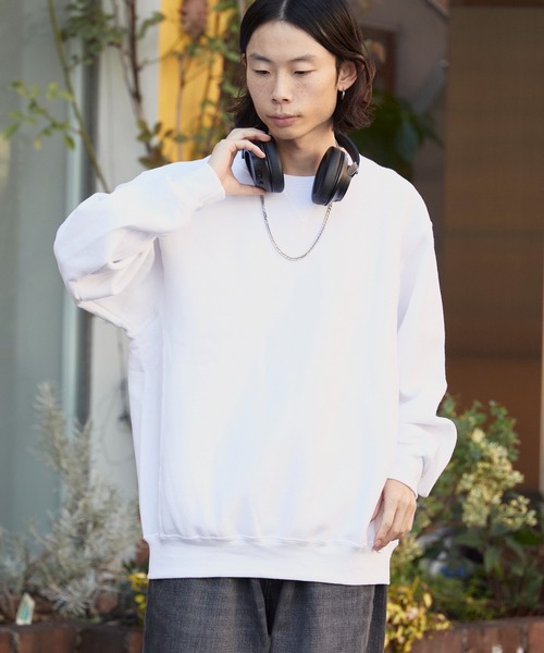 Russell Athletic（ラッセルアスレティック）の「Russell Athletic/ラッセルアスレティック Dri Power Crewneck Sweatshirt コットン クルーネック仕様 スウェット（スウェット・メンズ・チャコールグレー/ブラック/ブルー/ネイビー/ライトグレー/グレー/ホワイト・S/XL/L/M）」の20枚目の写真