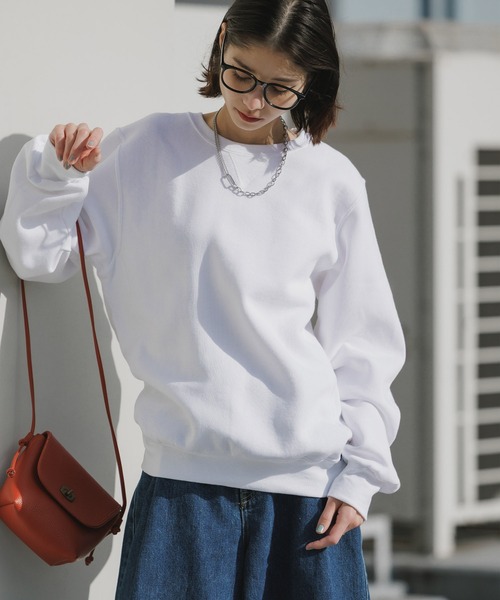 Russell Athletic（ラッセルアスレティック）の「Russell Athletic/ラッセルアスレティック Dri Power Crewneck Sweatshirt コットン クルーネック仕様 スウェット（スウェット・メンズ・チャコールグレー/ブラック/ブルー/ネイビー/ライトグレー/グレー/ホワイト・S/XL/L/M）」の22枚目の写真