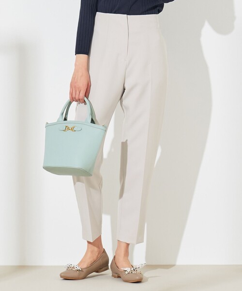 ANY SIS(エニィスィス)の「ハイウエストテーパード パンツ(その他パンツ・レディース・ダークブラウン系/ベージュ系/ライラック系・1/2/3)」の2枚目の写真