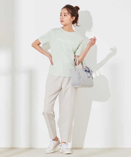ANY SIS(エニィスィス)の「ハイウエストテーパード パンツ(その他パンツ・レディース・ダークブラウン系/ベージュ系/ライラック系・1/2/3)」の7枚目の写真