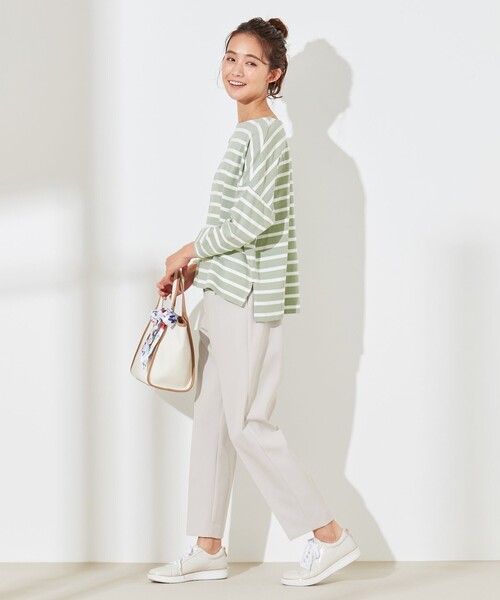 ANY SIS(エニィスィス)の「ハイウエストテーパード パンツ(その他パンツ・レディース・ダークブラウン系/ベージュ系/ライラック系・1/2/3)」の9枚目の写真