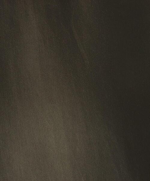 JET（ジェット）の「◆【ウォッシャブル】テロントサテン半袖ブラウス（シャツ/ブラウス・レディース・ブラック/カーキ/ベビーピンク/ライトベージュ・80/04）」の5枚目の写真