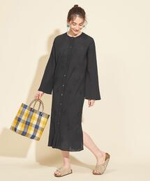 BEAUTY&YOUTH UNITED ARROWS | BY∴ エンブロイダリーペイズリーワンピース -ウォッシャブル-(ワンピース)