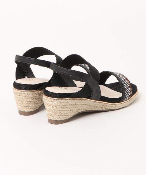 SAVOY（サボイ）の「【SAVOY】<2021SS>サマーエスニックサンダル（サンダル・レディース・ブラック/ベージュ/ネイビー・LL/S/M/L）」の5枚目の写真
