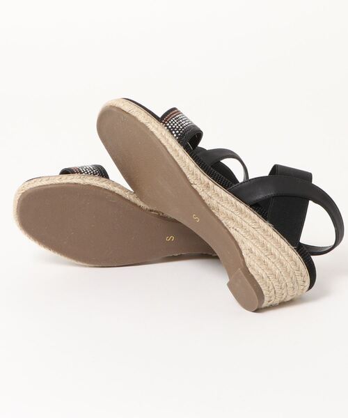 SAVOY（サボイ）の「【SAVOY】<2021SS>サマーエスニックサンダル（サンダル・レディース・ブラック/ベージュ/ネイビー・LL/S/M/L）」の4枚目の写真