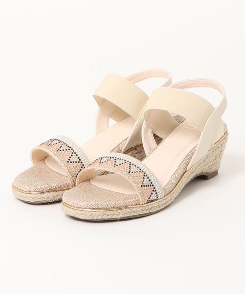 SAVOY（サボイ）の「【SAVOY】<2021SS>サマーエスニックサンダル（サンダル・レディース・ブラック/ベージュ/ネイビー・LL/S/M/L）」の6枚目の写真