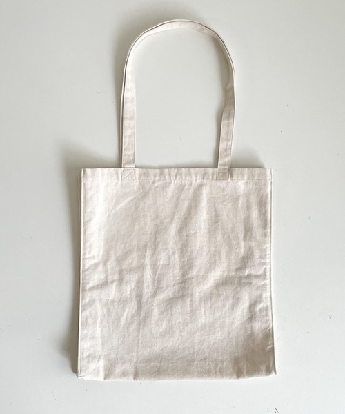 CANAL JEAN（キャナルジーン）の「RED CHOP WORKS(レッドチョップワークス) 蛍光ロゴエコバッグ（トートバッグ・レディース・イエロー/オレンジ・ONE SIZE）」の3枚目の写真