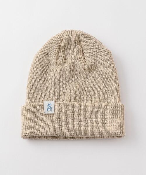 Steven Alan(スティーブンアラン)の「<Steven Alan> C/PU SOUVENR BEANIE/ビーニー(ニットキャップ/ビーニー・メンズ・ブラック/ベージュ/コバルトブルー・FREE)」の1枚目の写真