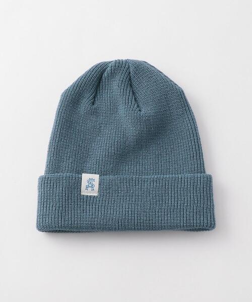 Steven Alan(スティーブンアラン)の「<Steven Alan> C/PU SOUVENR BEANIE/ビーニー(ニットキャップ/ビーニー・メンズ・ブラック/ベージュ/コバルトブルー・FREE)」の3枚目の写真