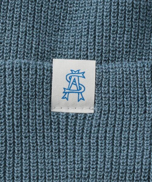 Steven Alan(スティーブンアラン)の「<Steven Alan> C/PU SOUVENR BEANIE/ビーニー(ニットキャップ/ビーニー・メンズ・ブラック/ベージュ/コバルトブルー・FREE)」の5枚目の写真