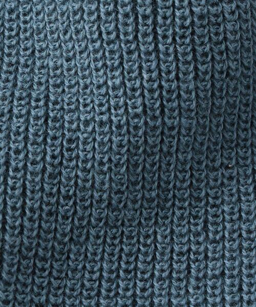 Steven Alan(スティーブンアラン)の「<Steven Alan> C/PU SOUVENR BEANIE/ビーニー(ニットキャップ/ビーニー・メンズ・ブラック/ベージュ/コバルトブルー・FREE)」の6枚目の写真