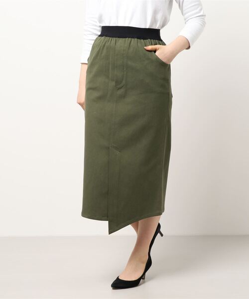 FELLINI（フェリーニ）の「スカート（スカート・レディース・ブラウン/カーキ・M）」の2枚目の写真