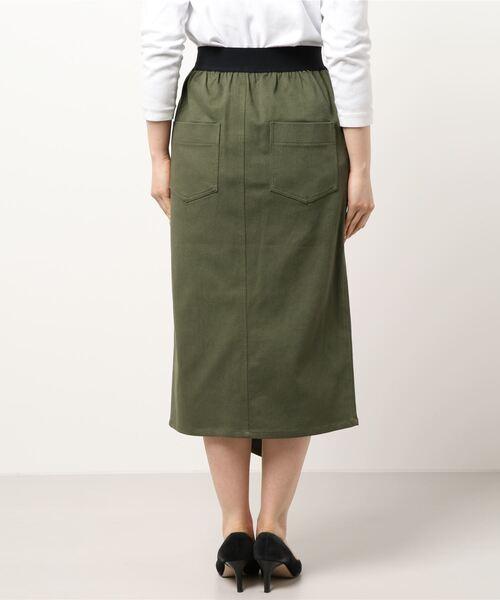 FELLINI（フェリーニ）の「スカート（スカート・レディース・ブラウン/カーキ・M）」の3枚目の写真