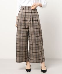 NICOLE white | チェックパンツ(その他パンツ)