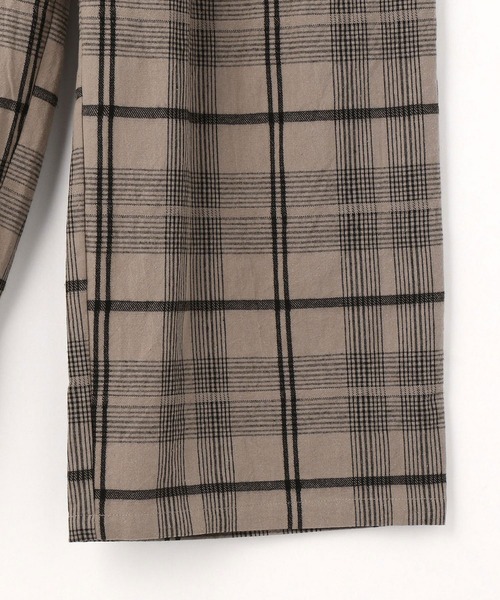 NICOLE white（ニコルホワイト）の「チェックパンツ（その他パンツ・レディース・ベージュ/ブラック・FREE）」の12枚目の写真