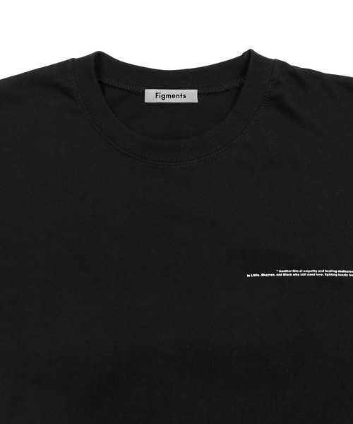 Figments（フィグメンツ）の「ムーンTシャツ（Tシャツ/カットソー・レディース・ブラック/ブルー・FREE）」の6枚目の写真