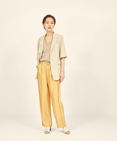 BRACTMENT(ブラクトメント)の「『BRACTMENT(ブラクトメント)』 BM VIS/N 5SL シャケット / ジャケット(その他アウター・レディース・ネイビー/ベージュ・FREE)」の18枚目の写真