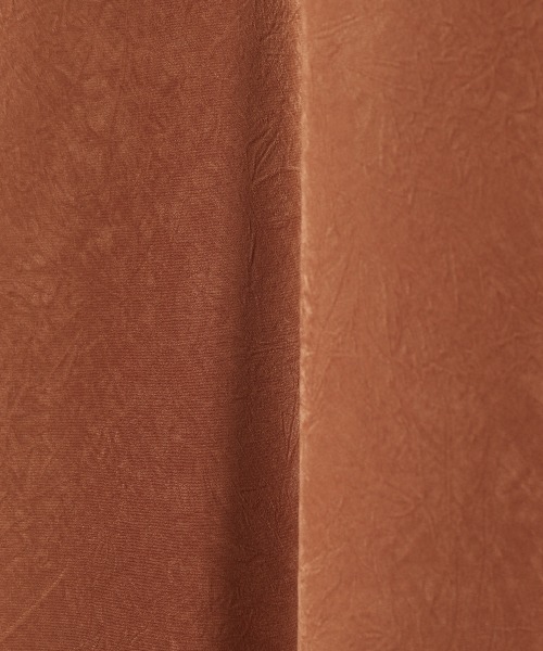 LOWRYS FARM（ローリーズファーム）の「シワサテンフレアスカート２　946956（スカート・レディース・ブラウン/オレンジ/アイボリー/ブラウン系その他/ブルー/ホワイト系その他/カーキ/チャコールグレー・FREE）」の17枚目の写真